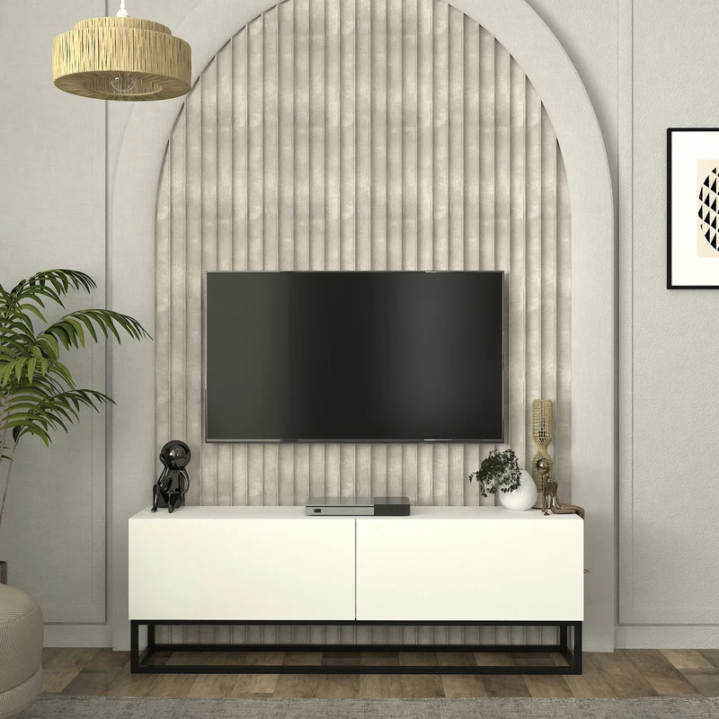 Mueble bajo para TV Nolven [en.casa]