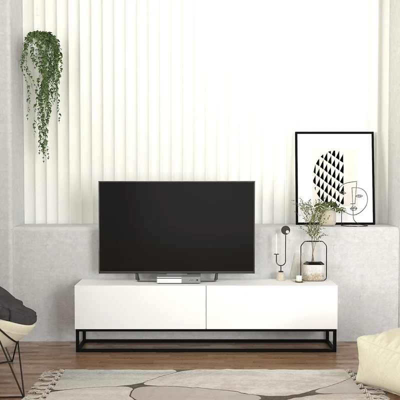 Mueble bajo para TV Nolven [en.casa]