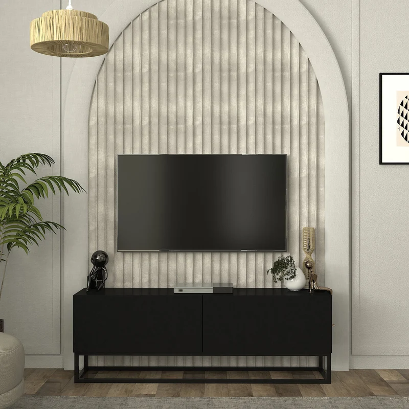 Mueble bajo para TV Nolven [en.casa]