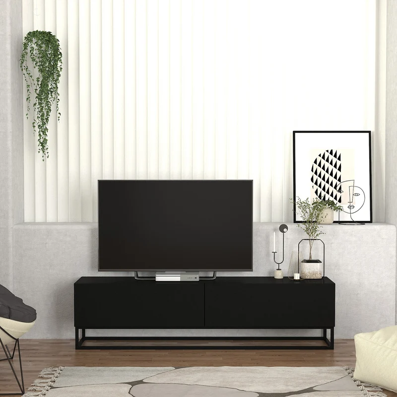 Mueble bajo para TV Nolven [en.casa]