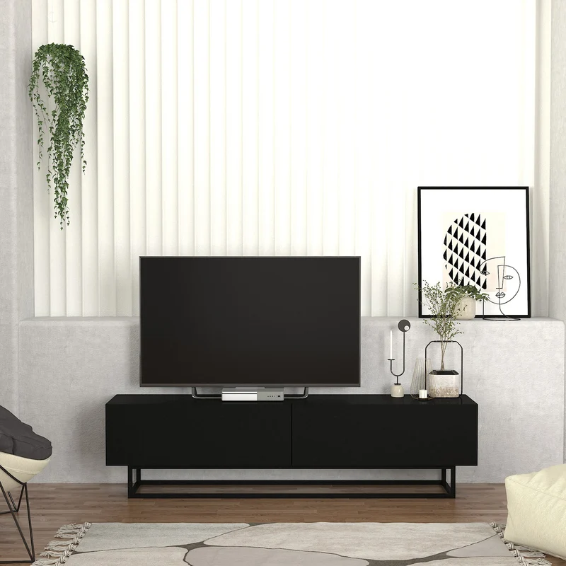Mueble bajo para TV Nolven [en.casa]