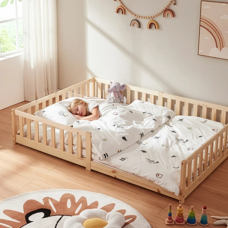 Cama en el suelo Tanna [en.casa]