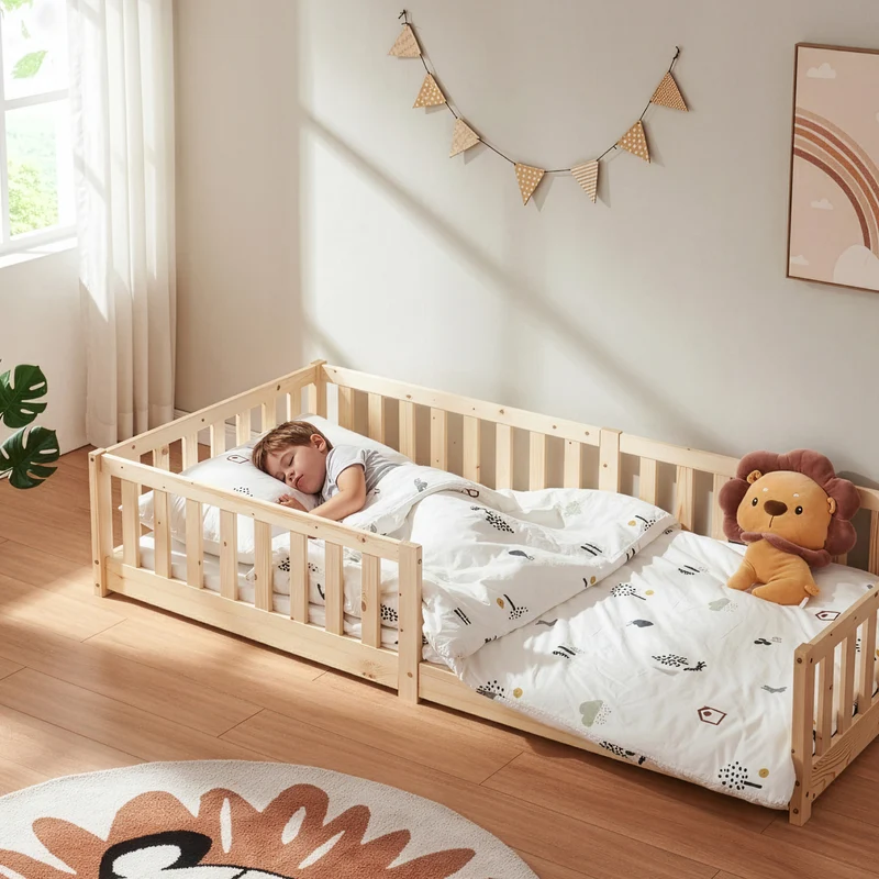 Cama en el suelo Tanna [en.casa]