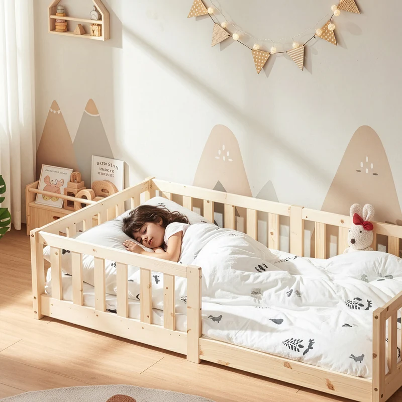 Cama en el suelo Tanna [en.casa]