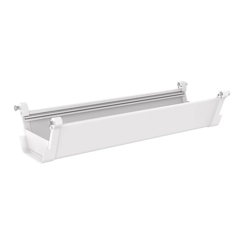 Canaleta Skegness 55x18x12 cm Blanco [pro.tec]