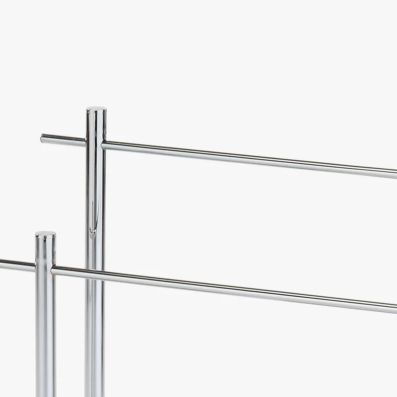 Toalheiro Duplo Cromado SILVER