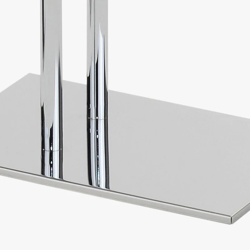 Toalheiro Duplo Cromado SILVER