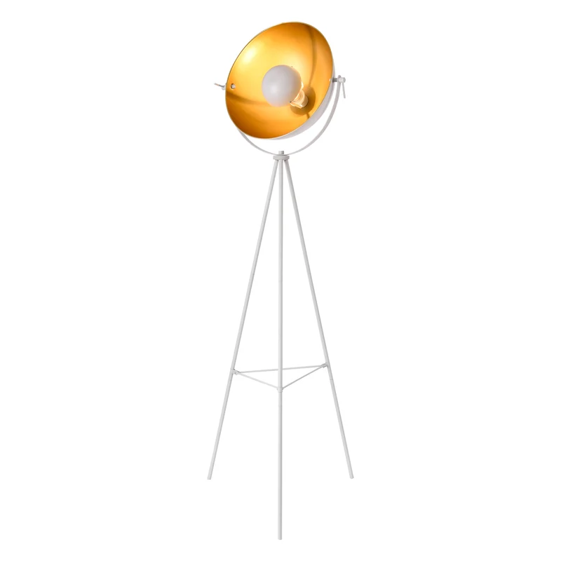 Lámpara de pie Angers 158 cm Máx. 60W E27 Metal varios colores lux.pro