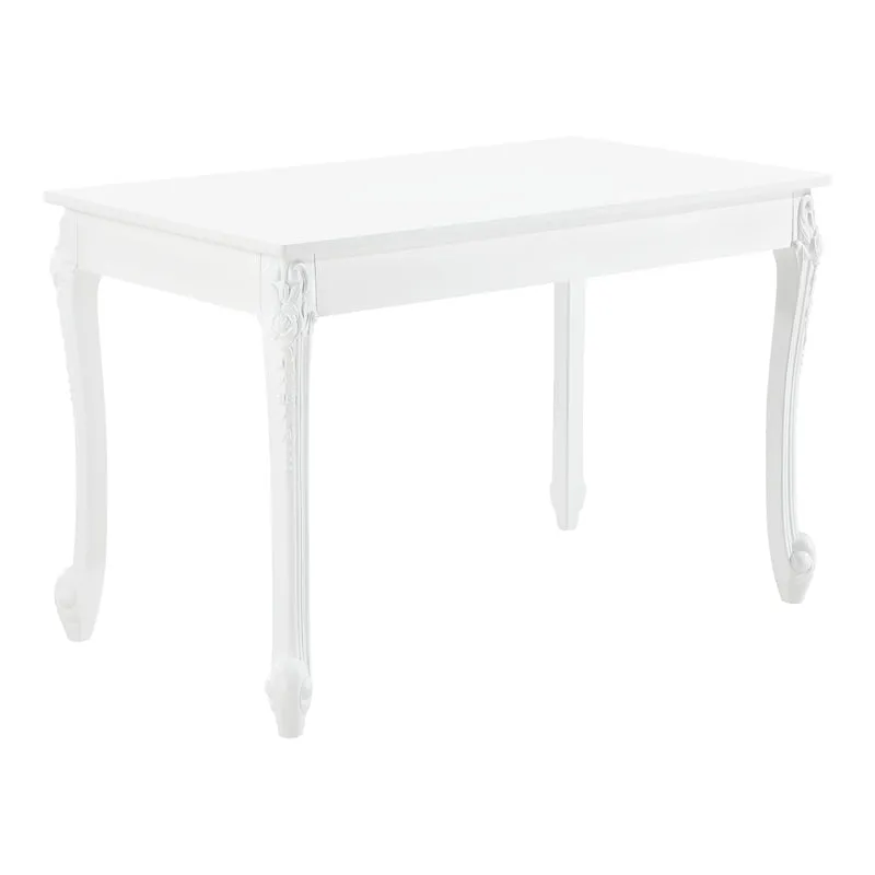 Mesa de comedor Lüneburg en varios tamaños Blanco en.casa