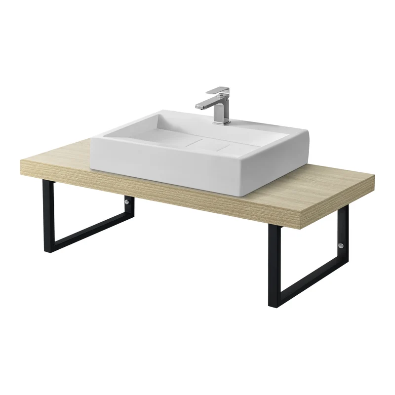 Encimera de lavabo 100x45x30 cm en varios colores nueva.casa
