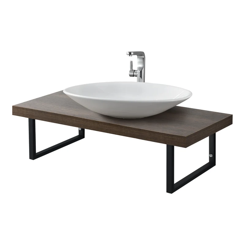 Encimera de lavabo 100x45x30 cm en varios colores nueva.casa
