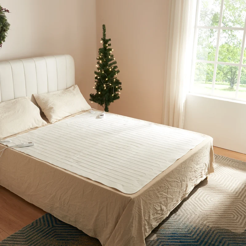 Manta eléctrica 230V 50Hz Blanca [casa.pro]