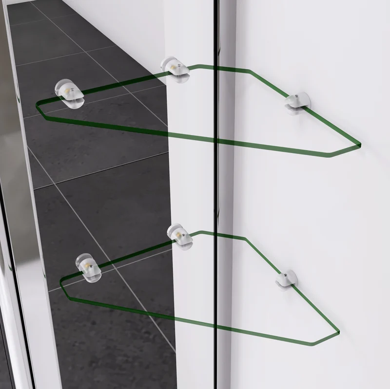 Mamparas Baño Pantalla para Bañera de vidrio templado 5 mm