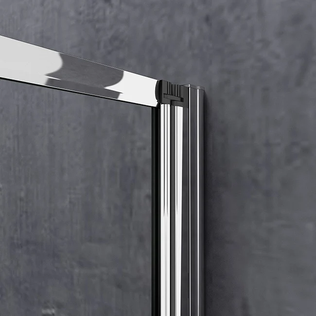 Mamparas Pantalla cristal de Bañera Tina Biombo vidrio templado 4mm 5 veces Plegable 120x140cm