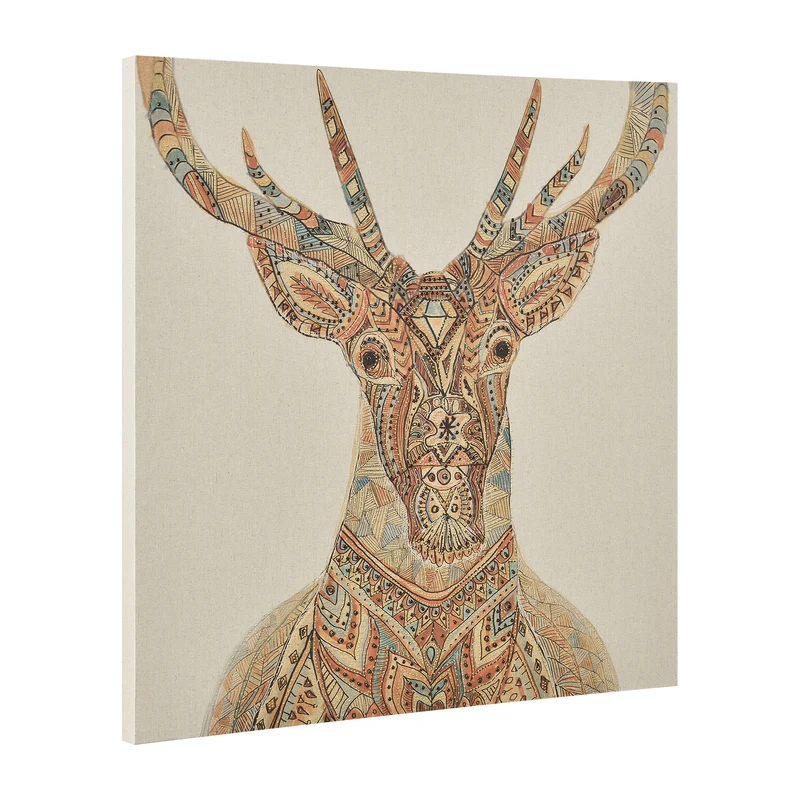 Cuadro decorativo de pared como impresión en lienzo incl. bastidor [art.work]