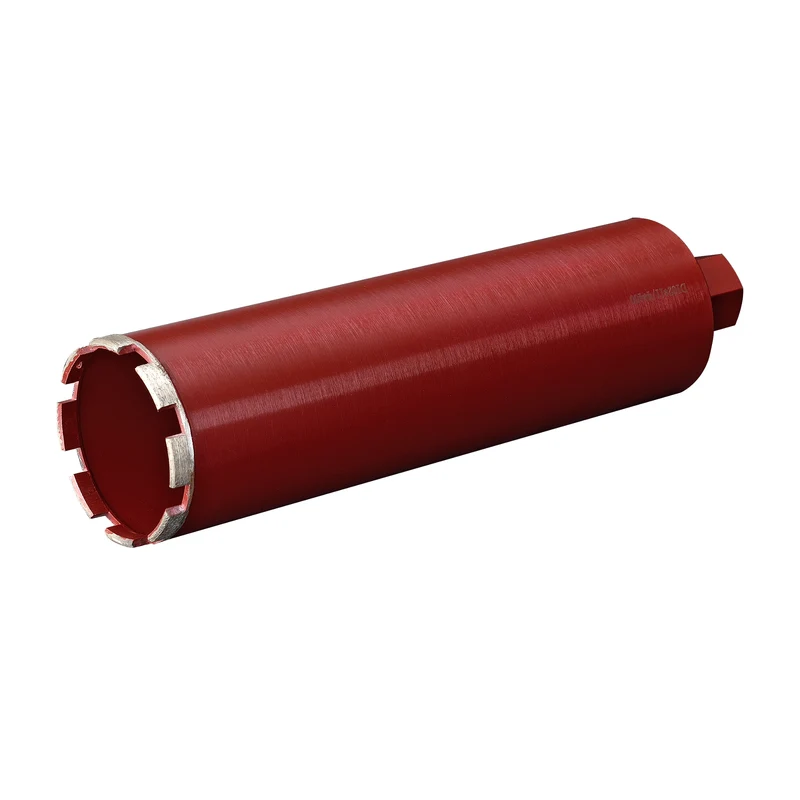 Corona de perforación de diamante en varios tamaños húmedo/seco rojo in.tec