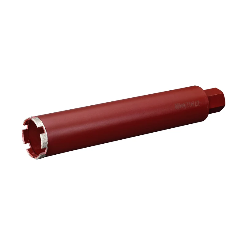 Corona de perforación de diamante en varios tamaños húmedo/seco rojo in.tec