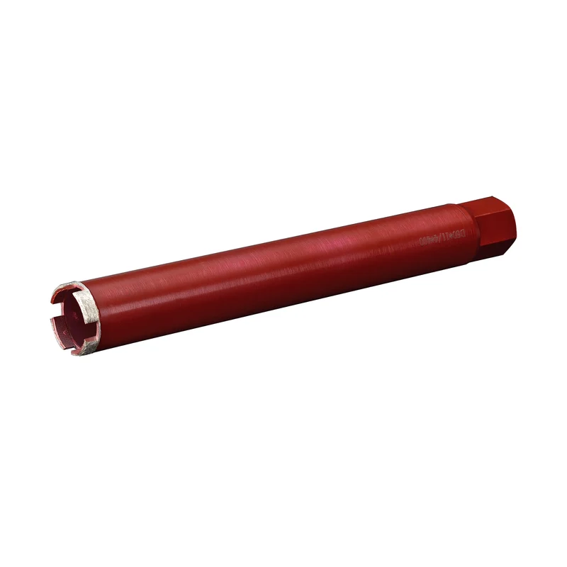 Corona de perforación de diamante en varios tamaños húmedo/seco rojo in.tec