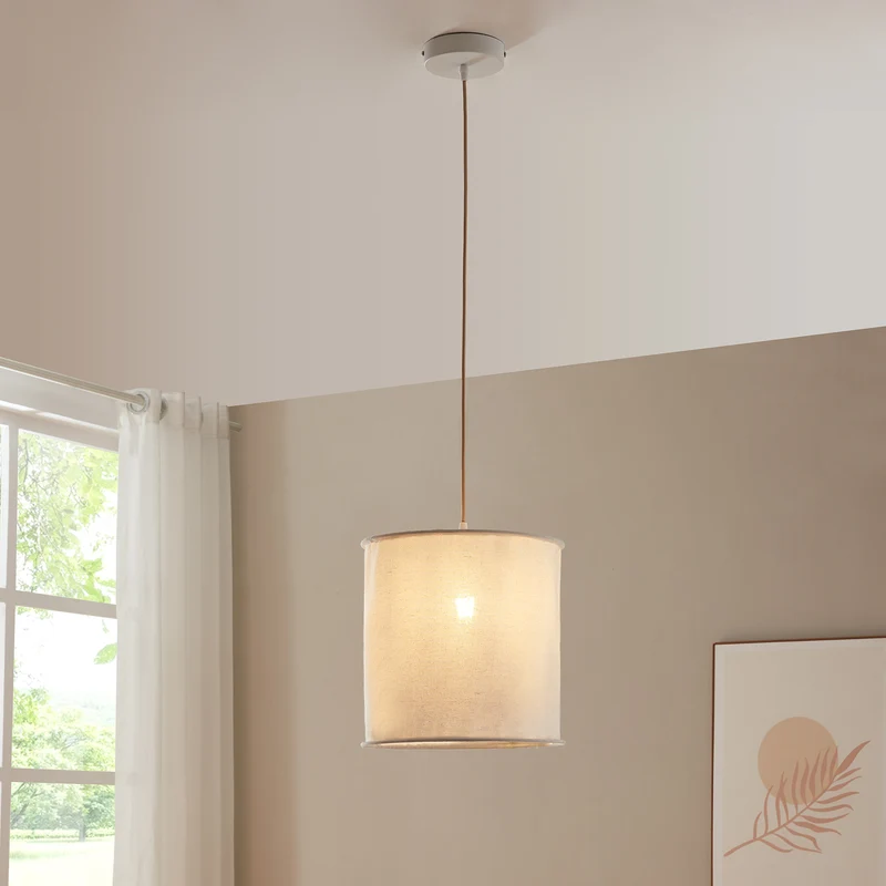 Lámpara colgante Buckley Blanca [lux.pro]
