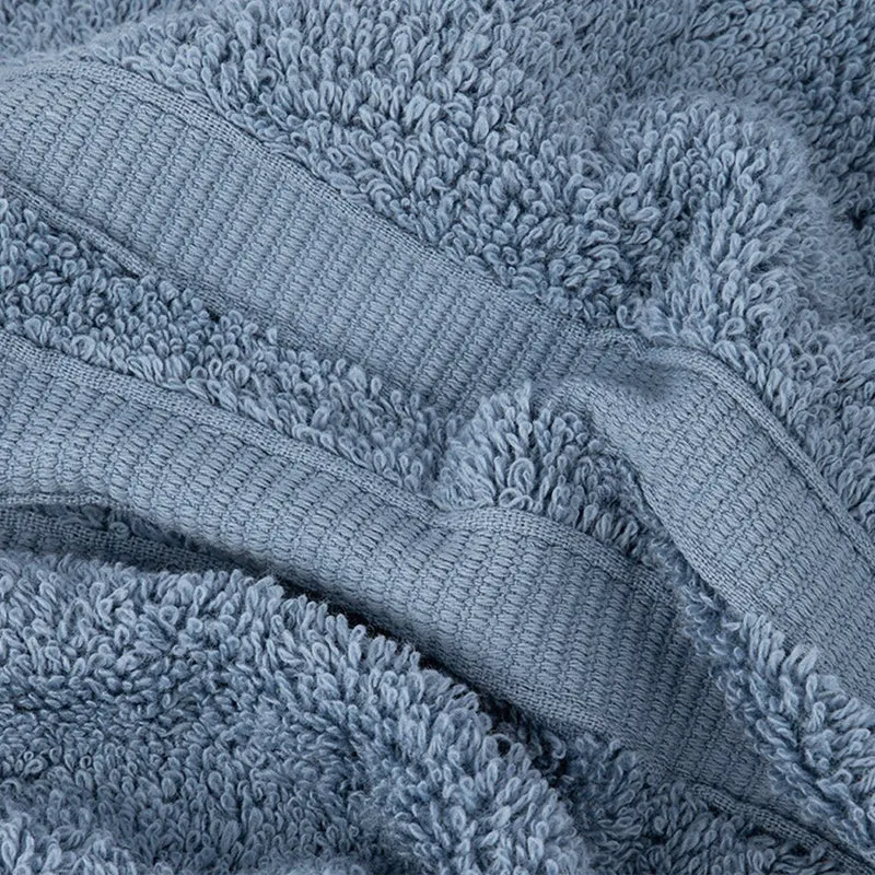 Conjunto Toalhetes de Algodão Azul 4EVERYDAY