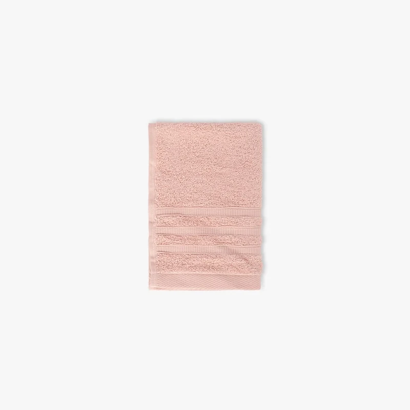 Toalha de Mãos Algodão Rosa Claro 4EVERYDAY