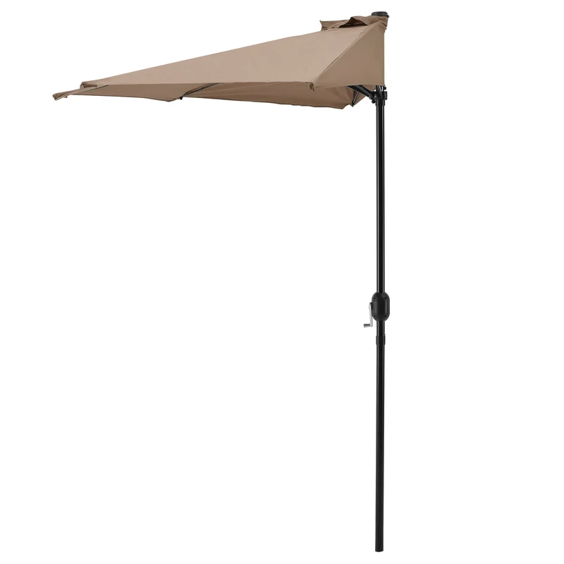 Parasol semicircular Eger Ø300 en varios colores [casa.pro]