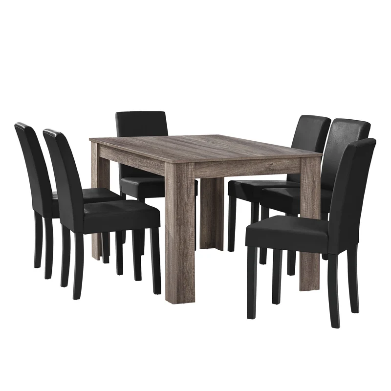 Mesa de diseño de roble precioso