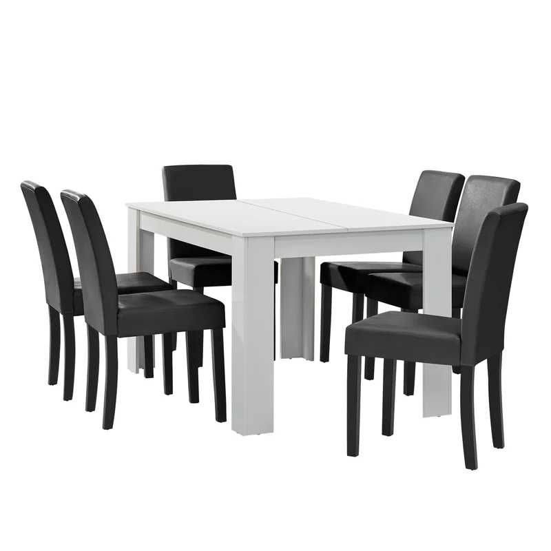 Mesa de diseño de roble precioso