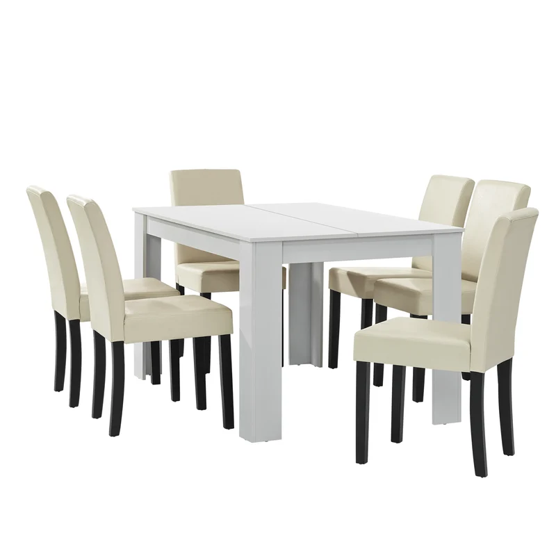 Mesa de diseño de roble precioso