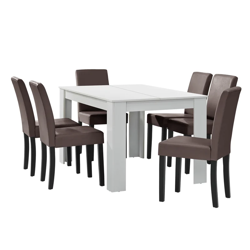 Mesa de diseño de roble precioso