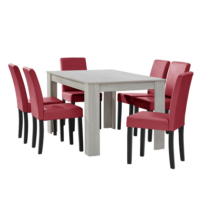 Mesa de diseño de roble precioso