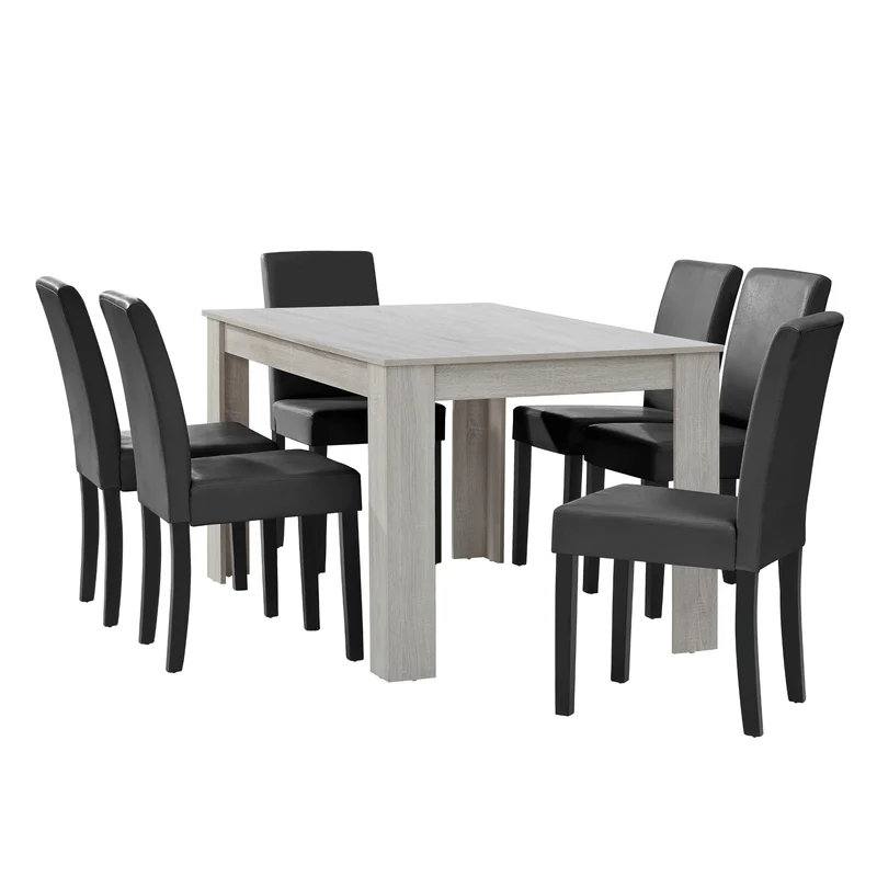 Mesa de diseño de roble precioso