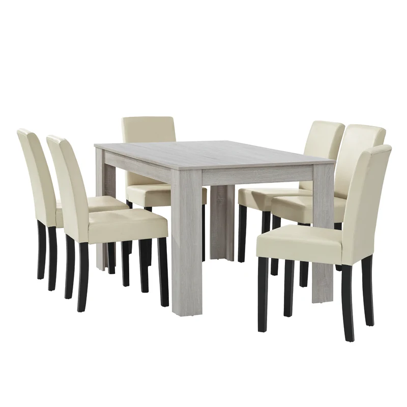 Mesa de diseño de roble precioso