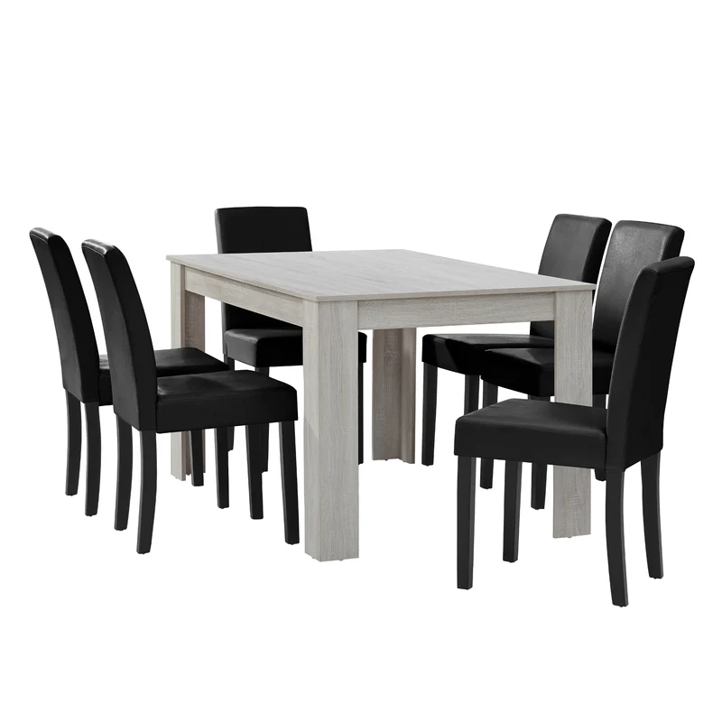 Mesa de diseño de roble precioso