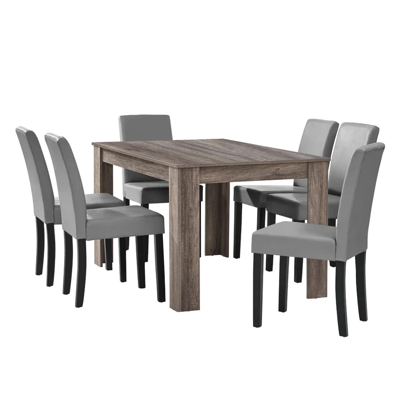 Mesa de diseño de roble precioso