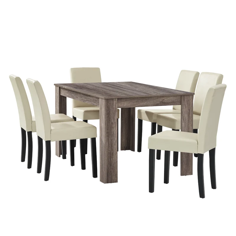 Mesa de diseño de roble precioso