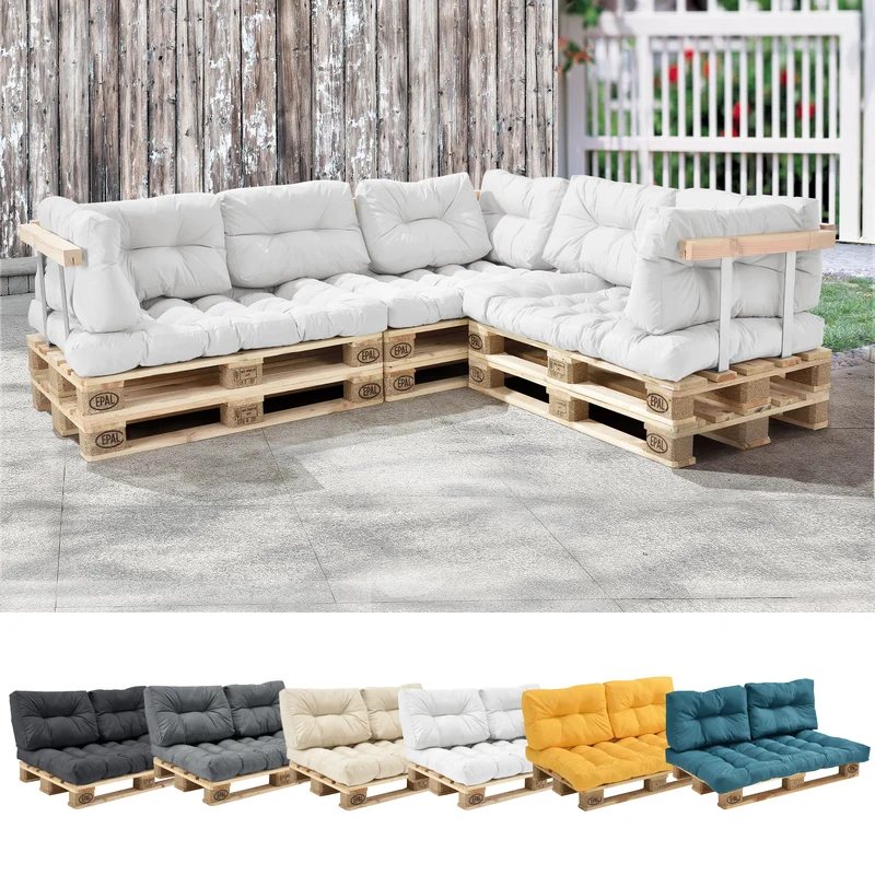 Cojines para paletas Comfy en varios colores en.casa