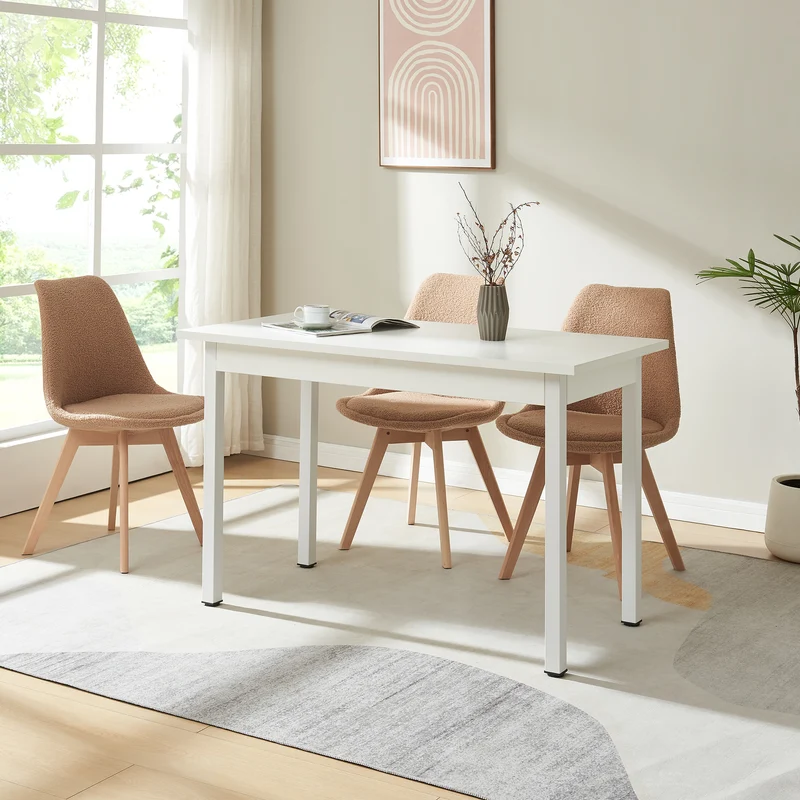 Mesa de comedor Den Haag 120x60 cm en varios colores [en.casa]