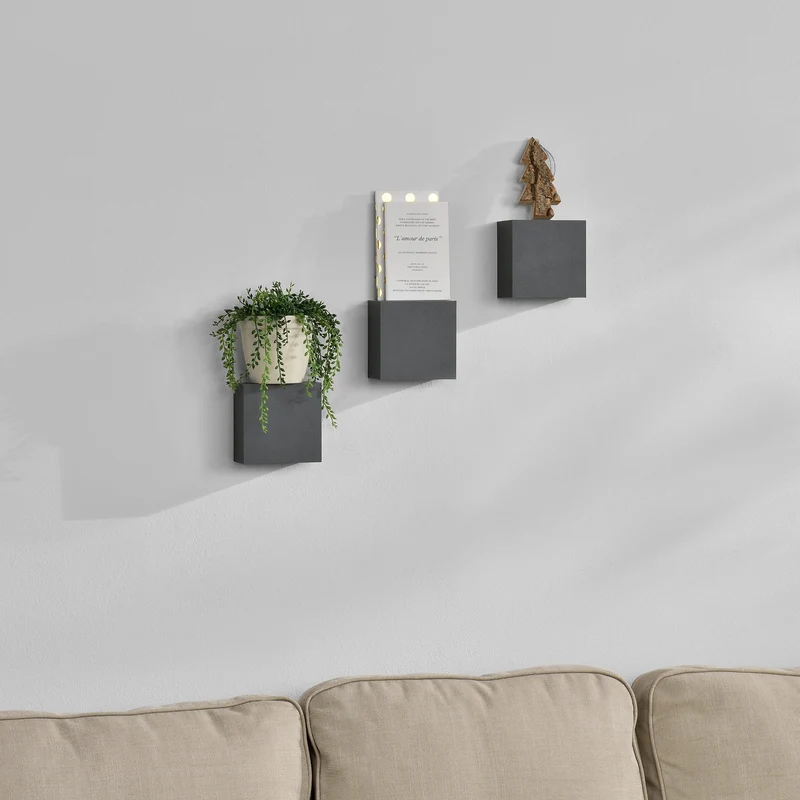 Estantería de pared Greiz en varias versiones en.casa