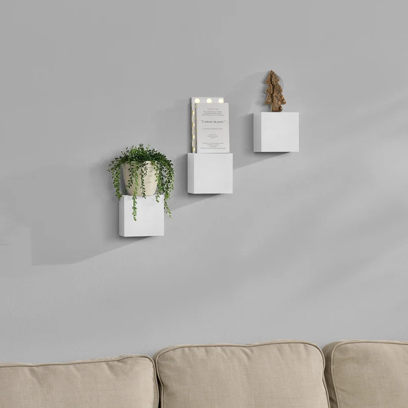 Estantería de pared Greiz en varias versiones en.casa