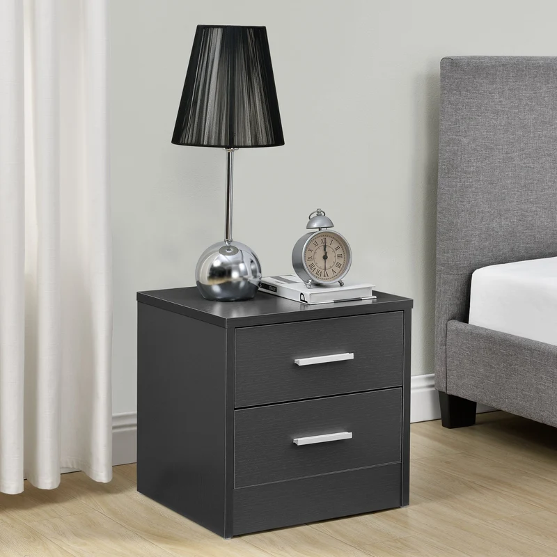 Mesita de noche con cajón en varios tamaños y colores en.casa