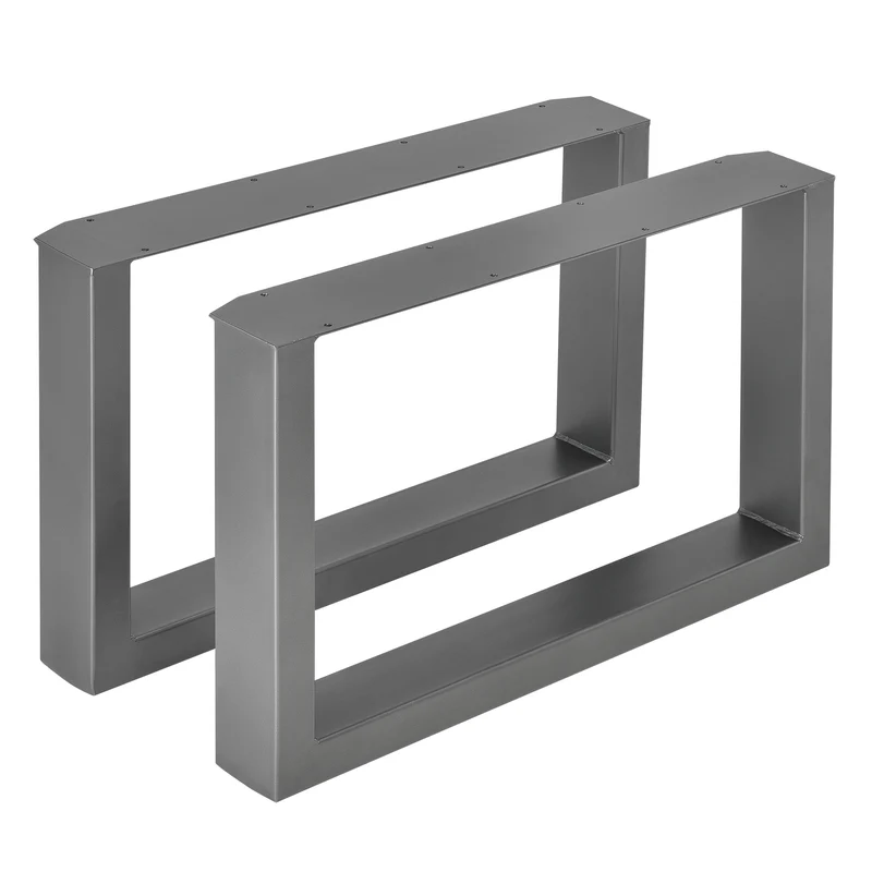 Estructura de mesa Makers juego de 2 acero [en.casa]