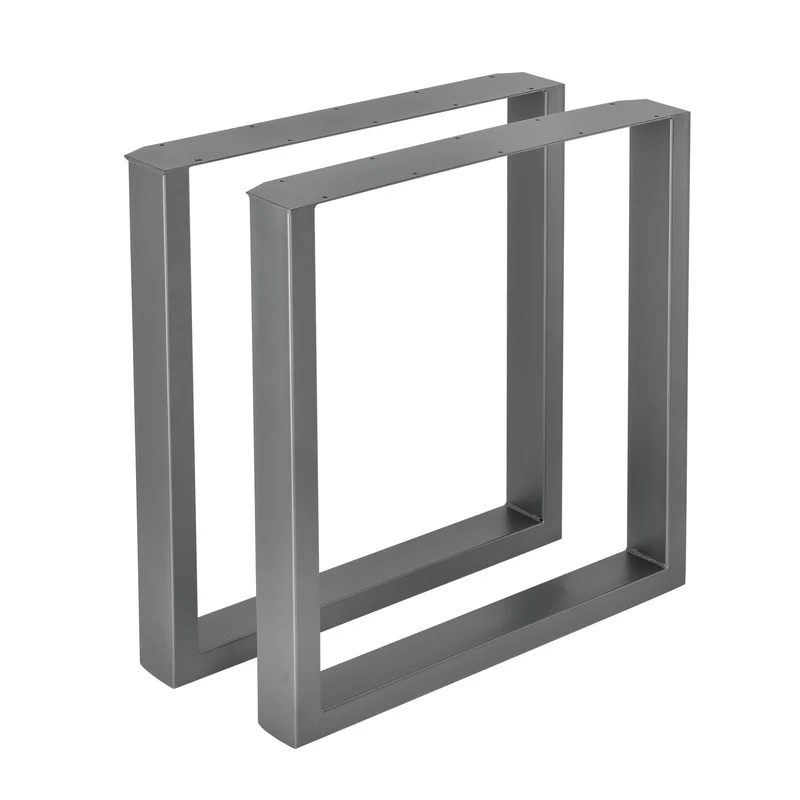 Estructura de mesa Makers juego de 2 acero [en.casa]
