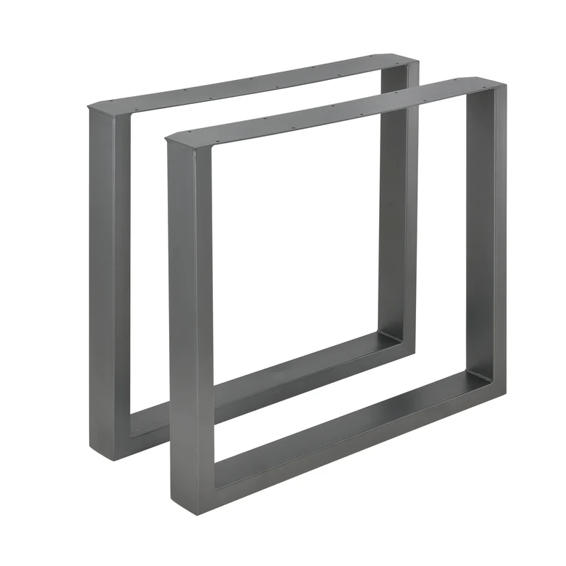 Estructura de mesa Makers juego de 2 acero [en.casa]