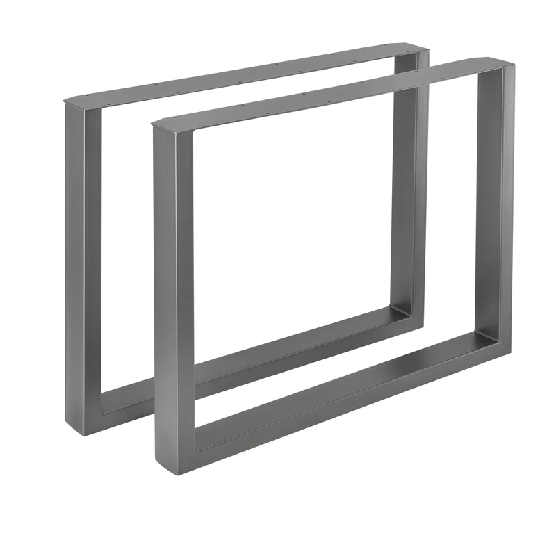Estructura de mesa Makers juego de 2 acero [en.casa]
