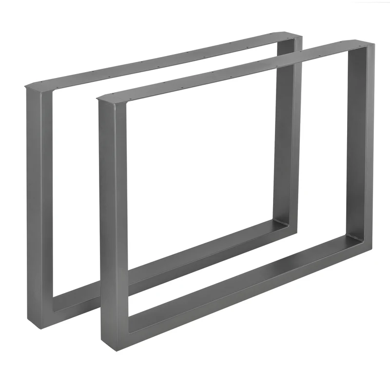 Estructura de mesa Makers juego de 2 acero [en.casa]