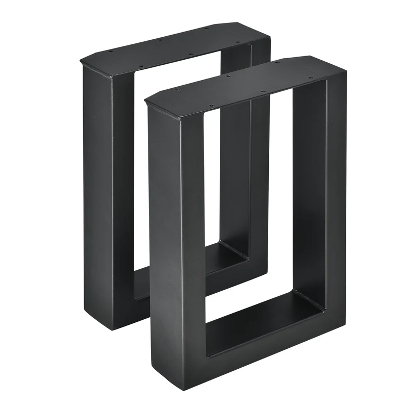 Estructura de mesa Makers juego de 2 acero [en.casa]