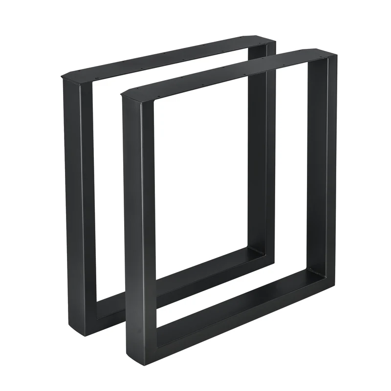 Estructura de mesa Makers juego de 2 acero [en.casa]