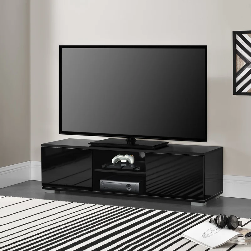 Mesa de televisión Werpen 34,5x120x40 cm en varios colores [en.casa]