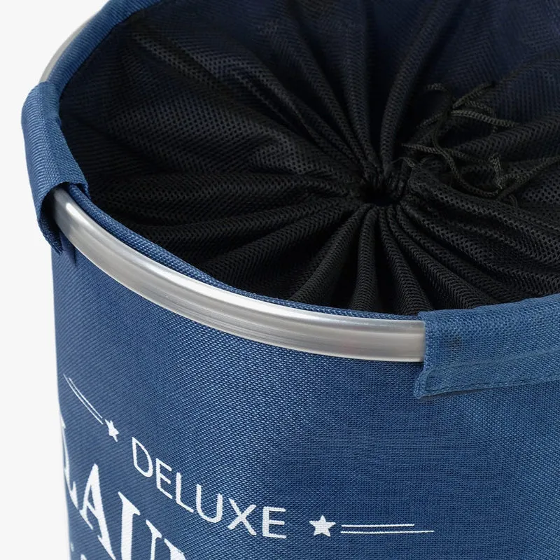 Cesto Roupa Deluxe Azul NARKU